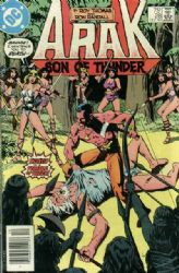 Arak, Son Of Thunder [DC] (1981) 28 (Newsstand)