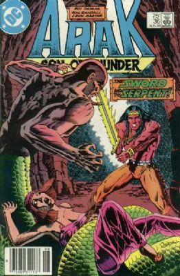 Arak, Son Of Thunder [DC] (1981) 36 (Newsstand)