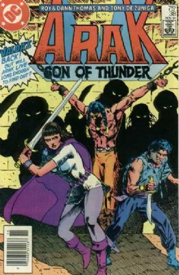 Arak, Son Of Thunder [DC] (1981) 38 (Newsstand)