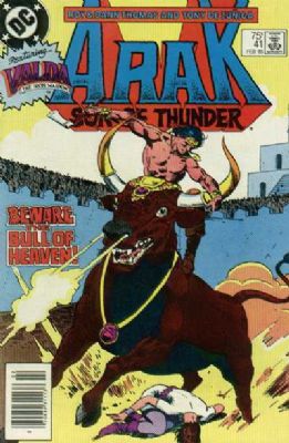 Arak, Son Of Thunder [DC] (1981) 41 (Newsstand)