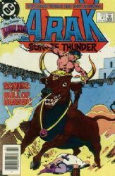 Arak, Son Of Thunder [DC] (1981) 41 (Newsstand)