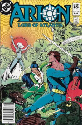 Arion, Lord Of Atlantis [DC] (1982) 10 (Newsstand)