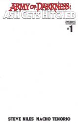 Army Of Darkness: Ash Gets Hitched [Dynamite] (2014) 1 (Variant Blank Cover)