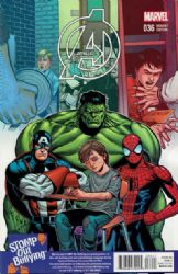 The Avengers [Marvel] (2013) 36 (Direct Edition) (Variant Sean Chen "Stomp Out Bullying" Cover)