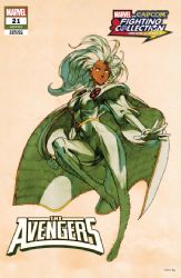 The Avengers [Marvel] (2023) 21 (787) (Variant Bengus Marvel vs Capcom Cover)