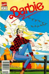 Barbie [Marvel] (1991) 11 (Newsstand)