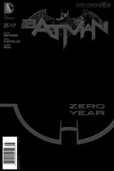 Batman [DC] (2011) 25 (all-black embossed cover)