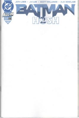 Batman [DC] (2016) 158 (Variant Blank Sketch Cover))