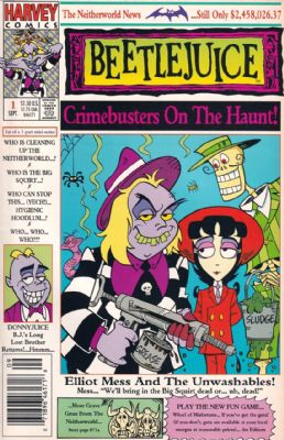 Beetlejuice: Crimebusters On The Haunt [Harvey] (1991) 1 (Newsstand)