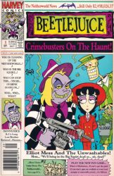 Beetlejuice: Crimebusters On The Haunt [Harvey] (1991) 1 (Newsstand)