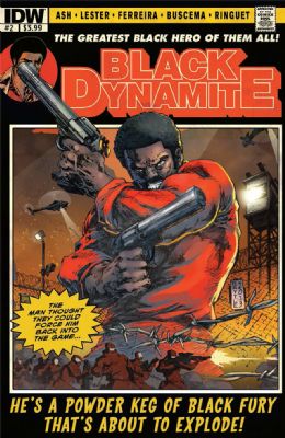 Black Dynamite [IDW] (2014) 2 (Main Eric Battle Cover)