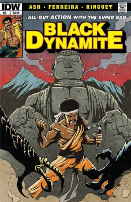 Black Dynamite [IDW] (2014) 3 (Main Ronald Wimberly Cover)