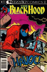 Black Hood [Impact] (1991) 4 (Newsstand)