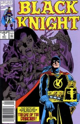 Black Knight [Marvel] (1990) 4 (Newsstand)