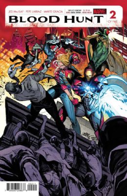 Blood Hunt: Red Band [Marvel] (2024) 2 (1st Print) (Main Pepe Larraz Cover) (Unbagged)