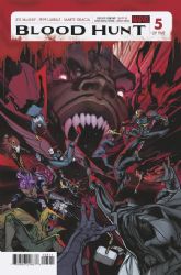 Blood Hunt: Red Band [Marvel] (2024) 5 (1st Print) (Main Pepe Larraz Cover) (Unbagged)