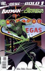 The Brave And The Bold [DC] (2007) 1 (Batman / Green Lantern) (Variant George Perez Vegas Cover)