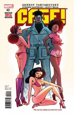 Cage! [Marvel] (2016) 3 (Main Genndy Tartakovsky Cover)