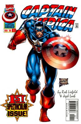 Captain America [Marvel] (1996) 1 (White Cover)