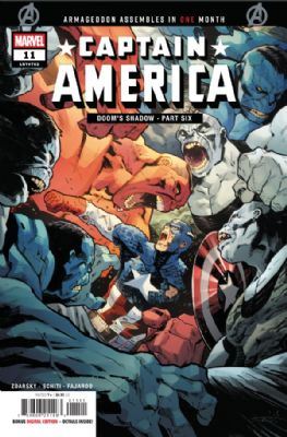 Captain America [Marvel] (2025) 11 (782) (Main Valerio Schiti Cover)