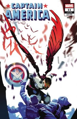 Captain America [Marvel] (2025) 11 (782) (Variant Baldemar Rivas Cover)