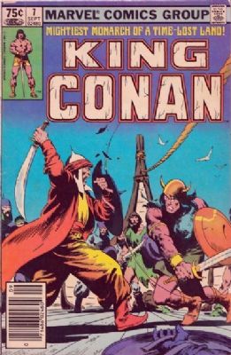 Conan The King [Marvel] (1980) 7 (Newsstand)