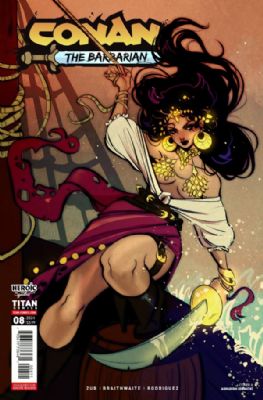 Conan the Barbarian [Titan] (2023) 8 (Main Ashleigh Izienicki Cover)
