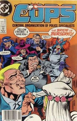 Cops [DC] (1988) 12 (Newsstand)