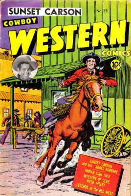 Cowboy Western Comics (1948) 35