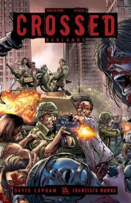 Crossed: Badlands [Avatar] (2012) 69 (Variant Wrap Cover)