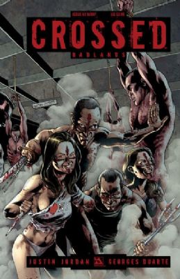Crossed: Badlands [Avatar] (2012) 61 (Variant Wrap Cover)