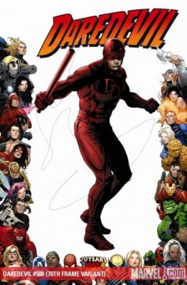 Daredevil [Marvel] (1998) 500 (Variant Patrick Zircher Border Cover)