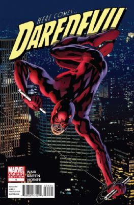 Daredevil [Marvel] (2011) 4 (1st Print) (Variant Bryan Hitch Cover)