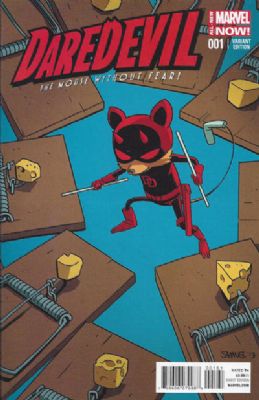 Daredevil [Marvel] (2014) 1 (1st Print) (Variant Chris Samnee Mousetraps Cover)