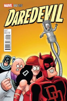 Daredevil [Marvel] (2016) 2 (Variant Fred Hembeck 1:10 Cover)