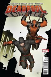 Deadpool [Marvel] (2015) 13 (variant Camagni Deadpool Daredevil leaping cover