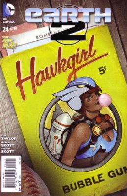 Earth 2 [DC] (2012) 24 (Variant Bombshells Cover)