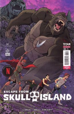 Escape from Skull Island [Titan] (2026) 3 (Variant Christopher Jones Cover)