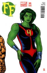 FF [Marvel] (2013) 5 (Variant 1:20 Connecting Cover)