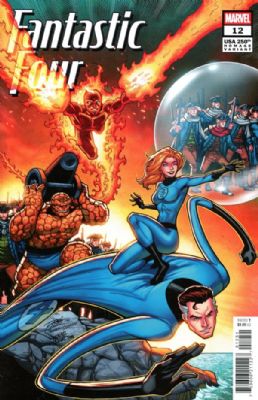 Fantastic Four [Marvel] (2025) 12 (Variant Ron Lim Cover)