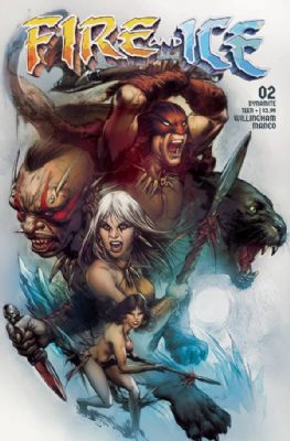 Fire and Ice [Dynamite] (2023) 2 (Variant Leonardo Manco Cover)