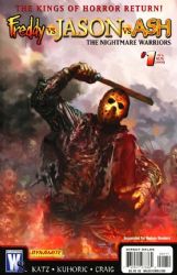 Freddy Vs. Jason Vs. Ash: The Nightmare Warriors [Wildstorm] (2009) 1 (Variant Jason Cover)