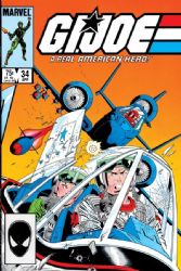 G.I. Joe [Marvel] (1982) 34 (Newsstand)