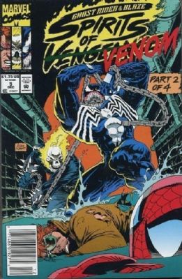 Ghost Rider And Blaze: Spirits Of Vengeance [Marvel] (1992) 5 (Newsstand)