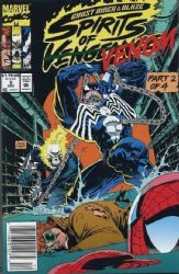 Ghost Rider And Blaze: Spirits Of Vengeance [Marvel] (1992) 5 (Newsstand)