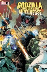Godzilla Conquers The Multiverse [Marvel] (2026) 1 (Variant Giuseppe Camuncoli Cover)
