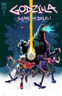 Godzilla: Skate Or Die [IDW] (2024) 1 (Main Louie Joyce Cover)