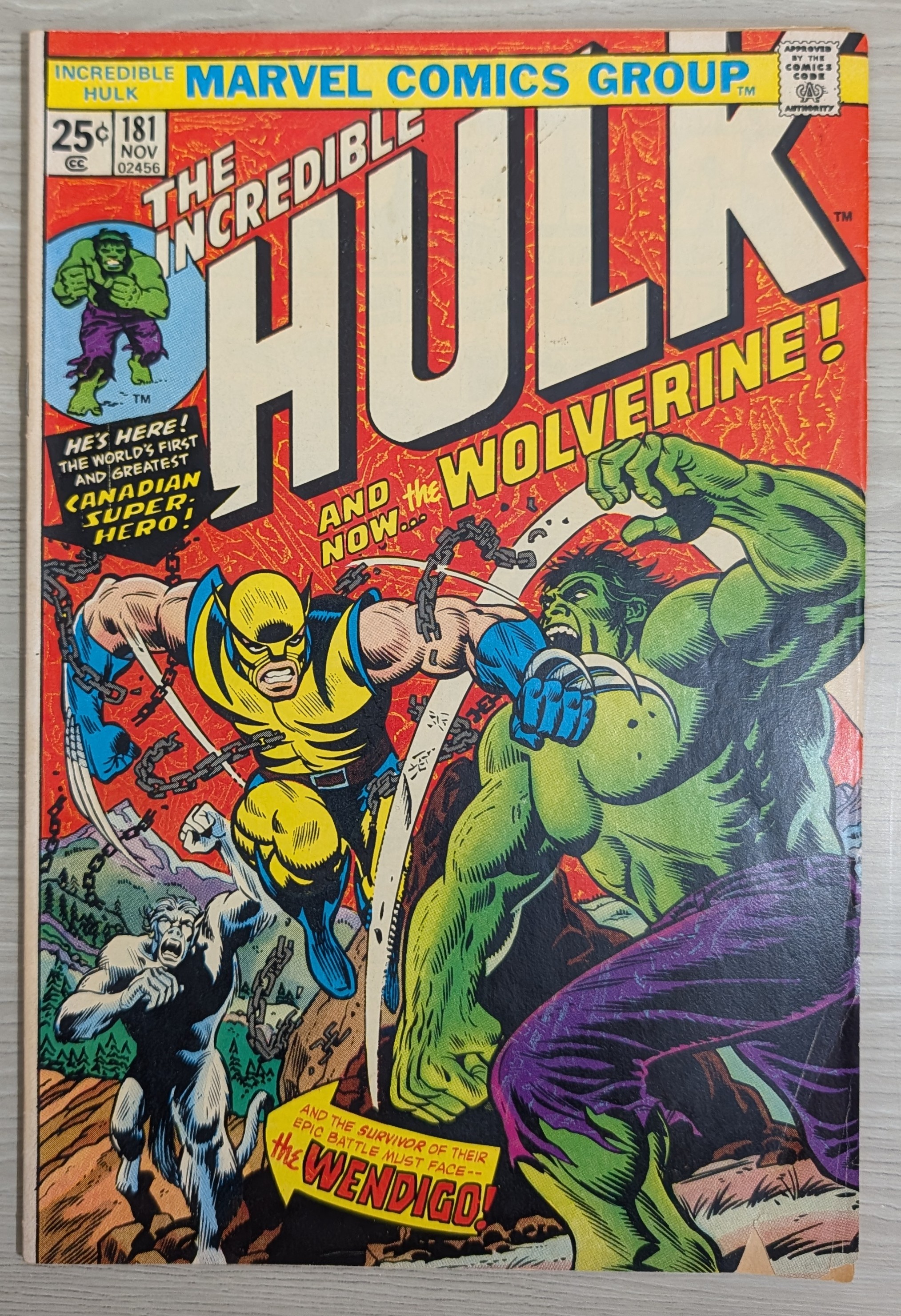 The Incredible Hulk [Marvel] (1962) 181