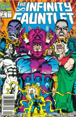 The Infinity Gauntlet [Marvel] (1991) 5 (Newsstand)