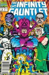 The Infinity Gauntlet [Marvel] (1991) 5 (Newsstand)